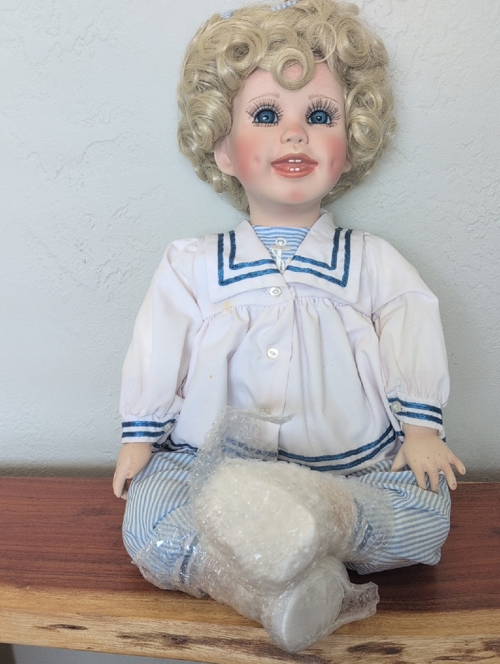 Vintage 1991 Heritage Dolls Michelle Porcelain Doll Virginia Ehrlich Turner - Picture 2 of 15
